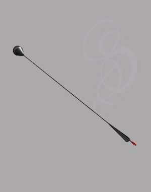LARP Arrows - Round Tip, Black, Bue or Red Fletching