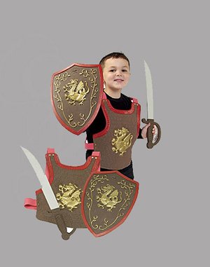Safe and Sturdy Battle Hero Outfit for Kids