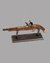 Small image #2 for Wooden Tabletop Display Stand for Pistols and Revolvers