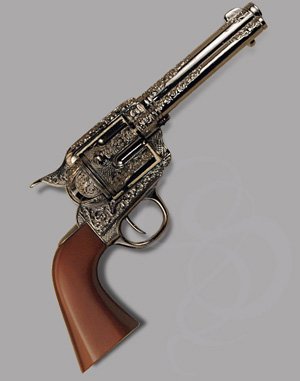 The Gunslinger - Non-firing, Glossed and Engraved Revovler Replica