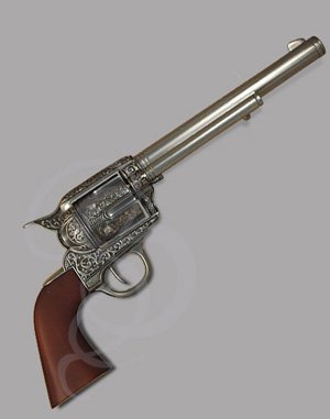 The Peacemaker, Cowboy - Non-firing, engraved revolver, 7-inch Barrel