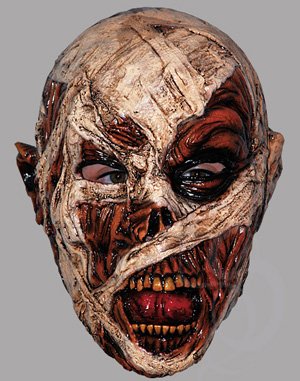 Mummy Face Latex Mask