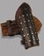 Small image #1 for Warlord Leather Bracers with Metal Plating