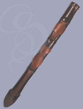 Noble Leather Scabbard for Latex and Foam Swords