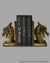 Small image #1 for Weighted Polyresin Bookends with Optional Engravings