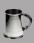 Small image #1 for Pewter Tankard with Fish Handle 1 Pint