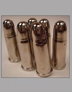 Gold Non-Fireable Bullet Replicas 12-pack